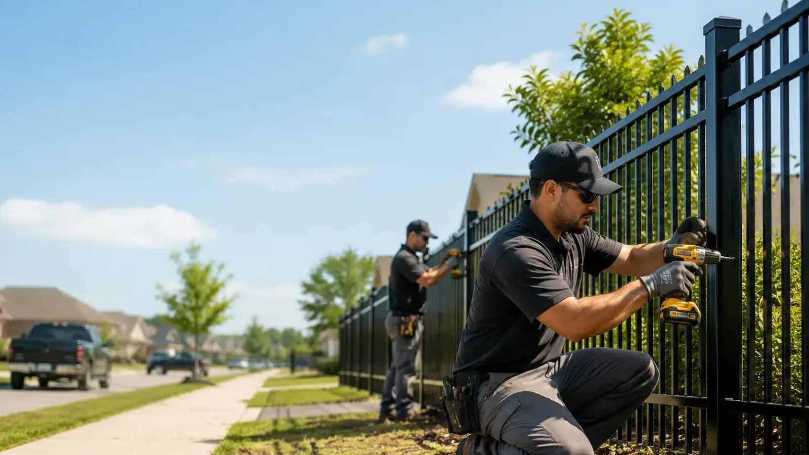 Metal Fence Installation in Hugo, OK